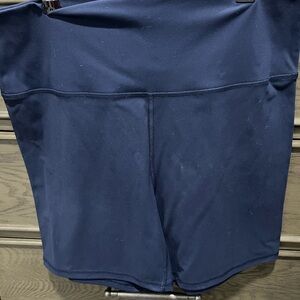 Nuuds Dark Blue Spandex Shorts